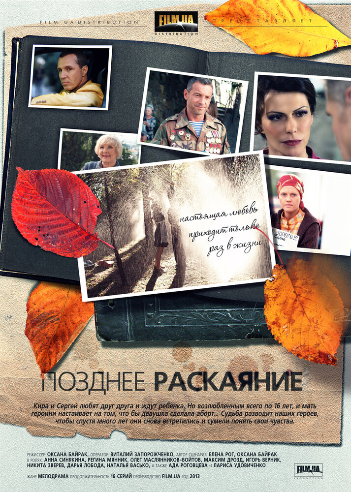 Позднее раскаяние (2013) постер